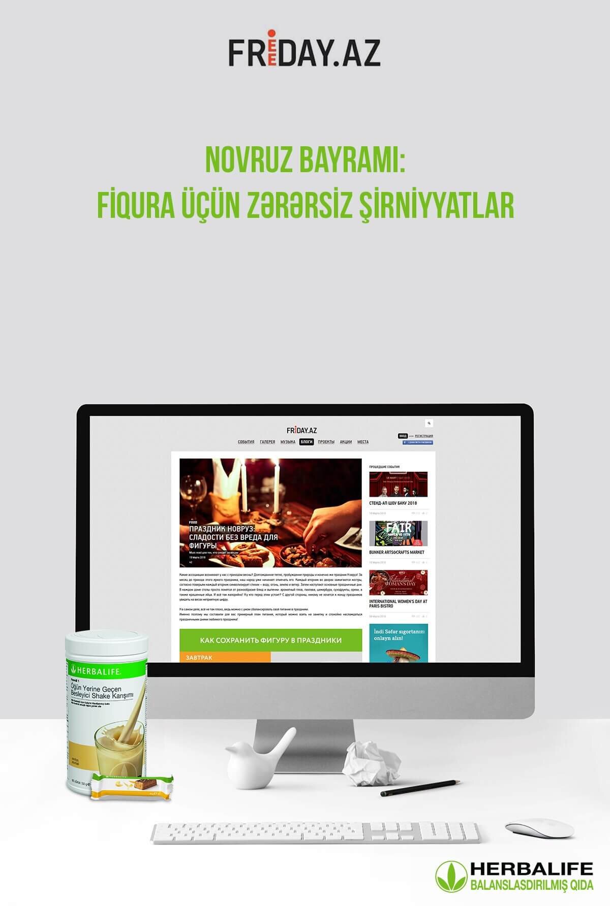 Novruz Bayramı: fiqura üçün zərərsiz şirniyyatlar